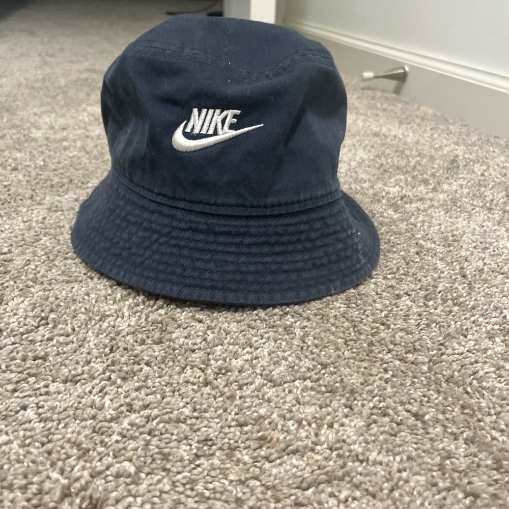 Nike Dark Blue Bucket Hat